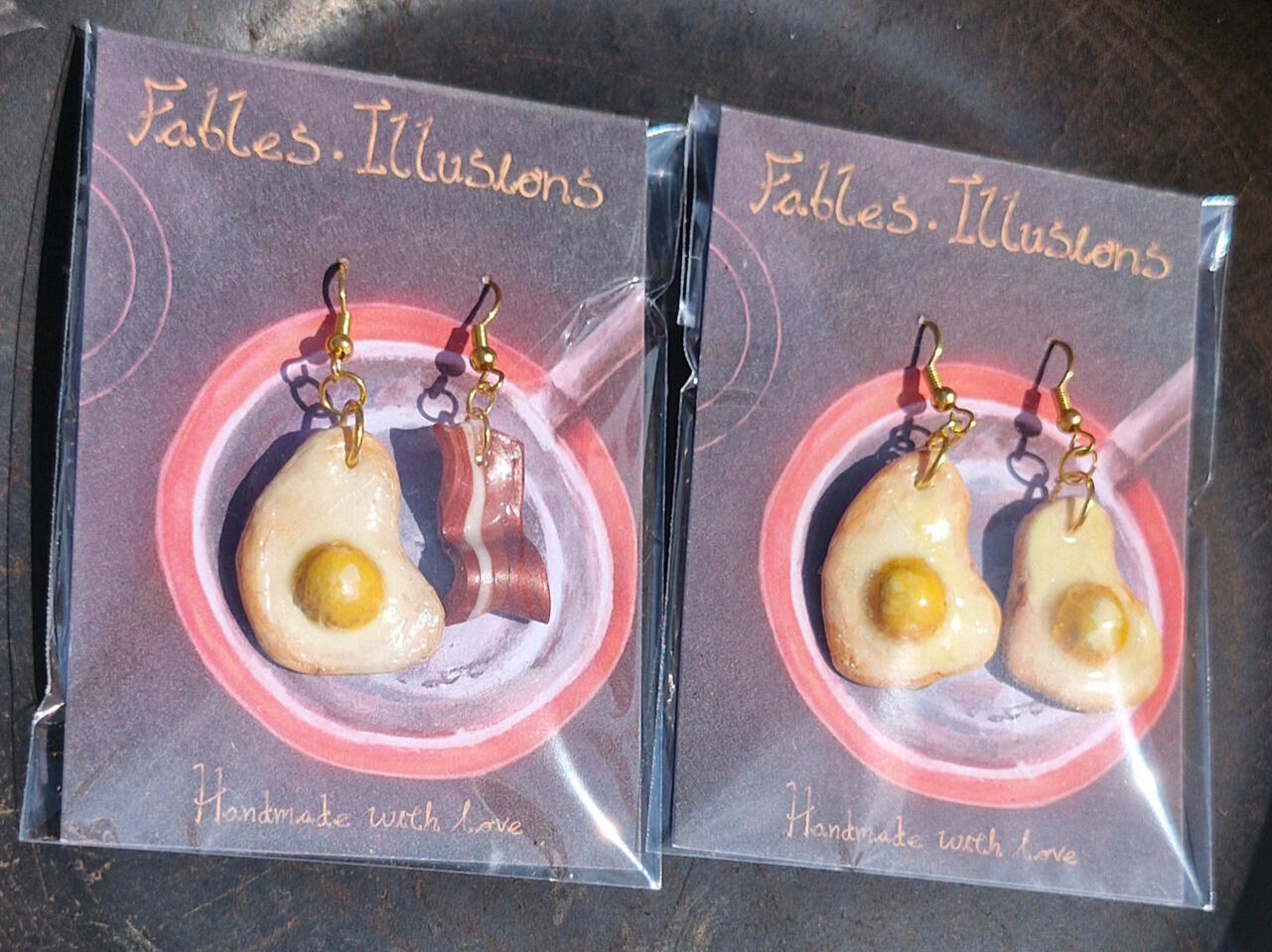 Earring backings physical with product