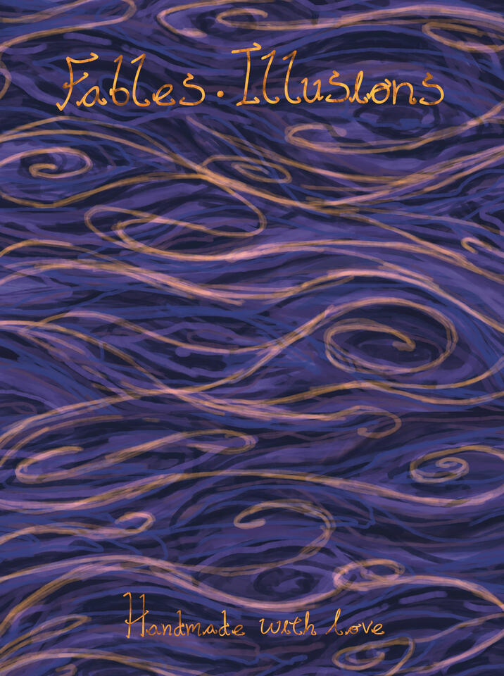 Backing design purple