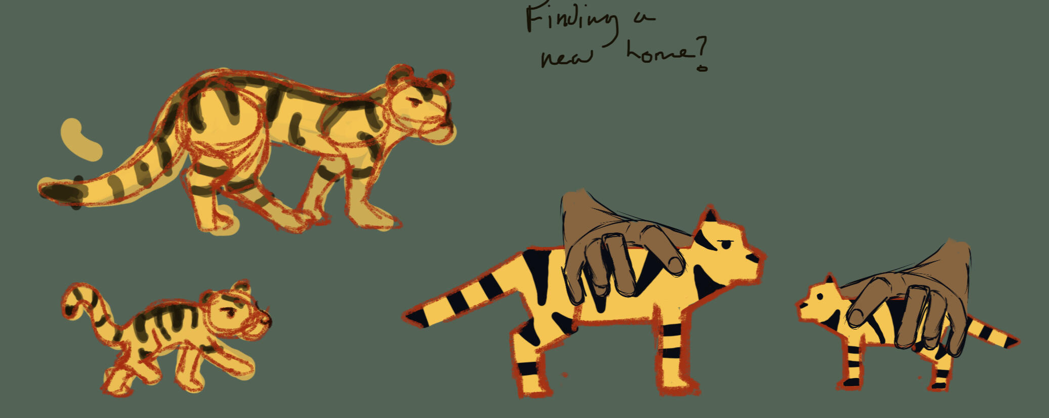 Initial character/ feel concept